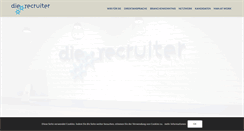 Desktop Screenshot of die-recruiter.com